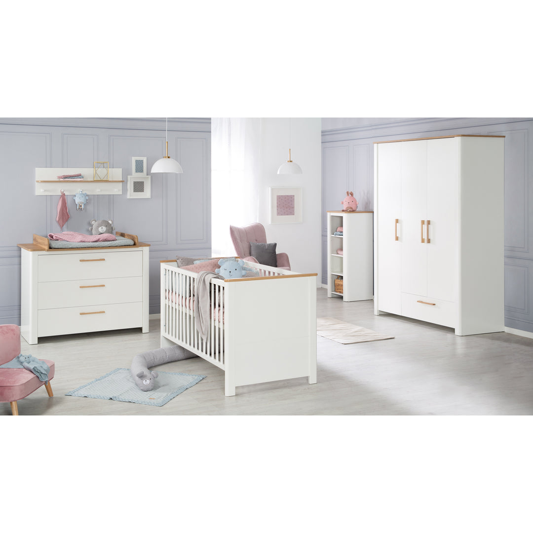 Ensemble de meubles 'Ava' 2 pièces, incl. lit combiné 70 x 140 cm & commode à langer profondeur d'armoire