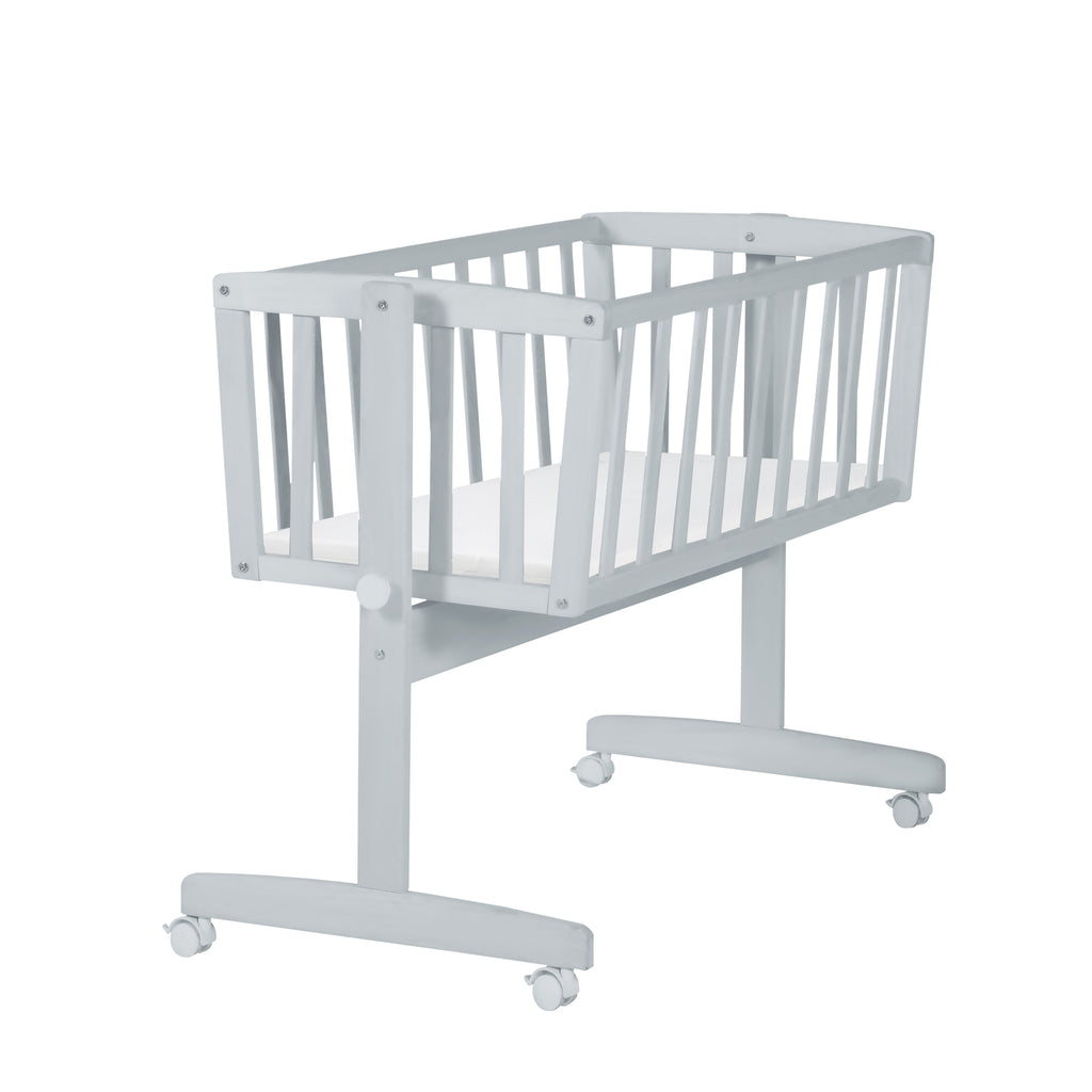 Baby Cradle Including Mattress 40 x 90 cm Rocking Function with