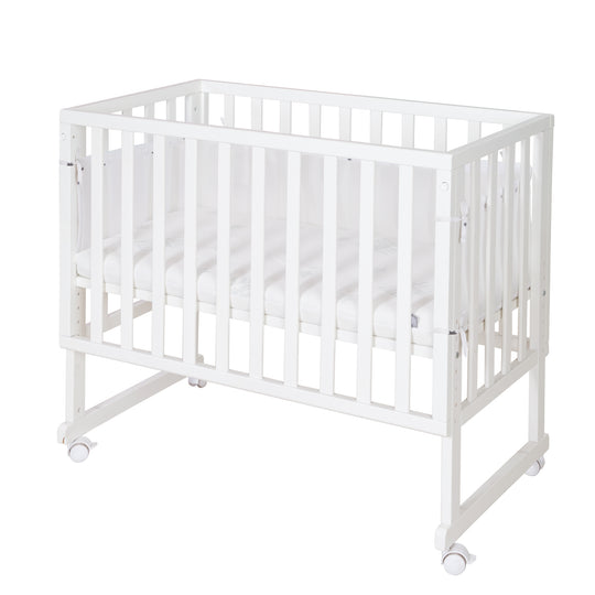 Safe asleep® 3 in 1, Culla co-sleeping - 45 x 90 cm, compresi accessori e barriera in rete
