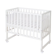 Stuben- & Beistellbett safe asleep® 3 in 1 - 45 x 90 cm inkl. Zubehör & Mesh-Barriere