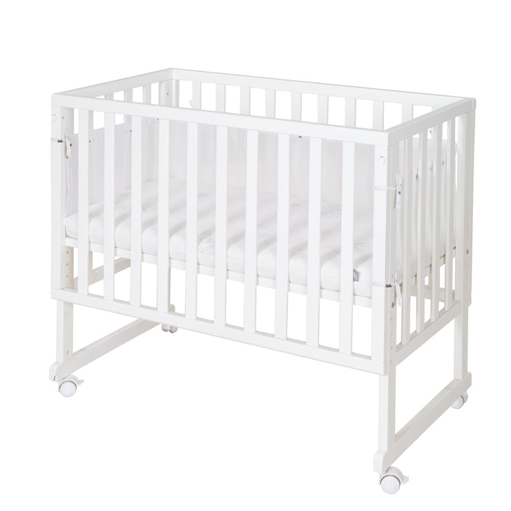Stuben- & Beistellbett safe asleep® 3 in 1 - 45 x 90 cm inkl. Zubehör & Mesh-Barriere