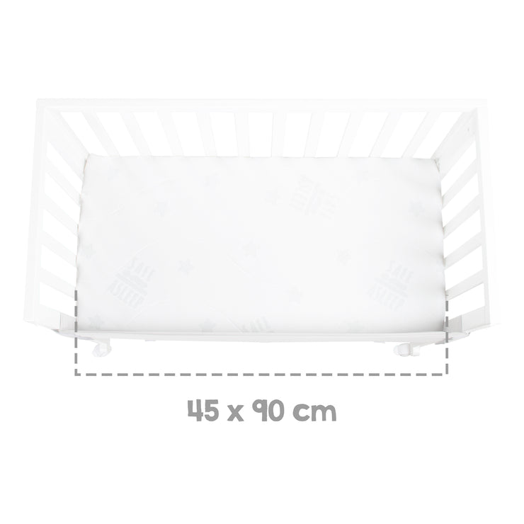 Cuna colecho safe asleep® 3 en 1 - 45 x 90 cm, incluye accesorios y barrera de malla