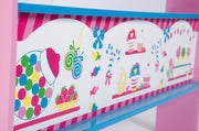 Kaufladen 'Candy-Shop', 6 Schubladen, Uhr, Theke, Seitentheke & Kasse