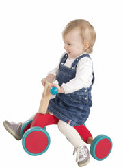 Slide en bois, véhicule pour enfants en bois, scooter de roue / siège pour tout-petit de 1 an