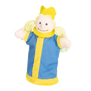Kasperlefiguren aus Stoff, Handpuppenset 6-tlg, Kasperpuppen für Puppentheater & Rollenspiel