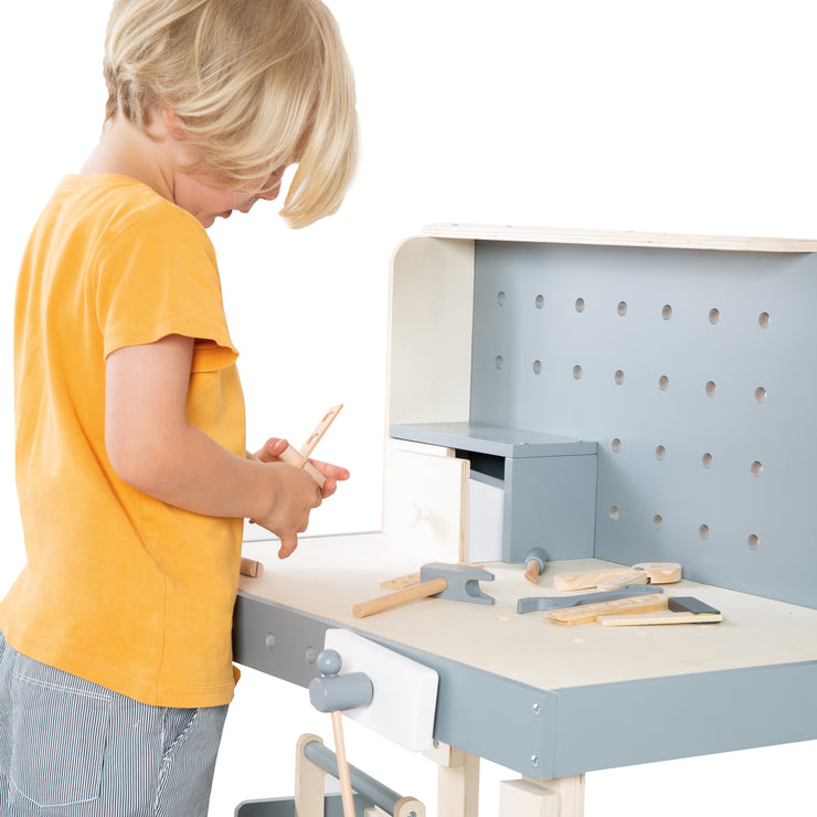 Établi pour Enfant en Bois - ROBA - Atelier de Bricolage