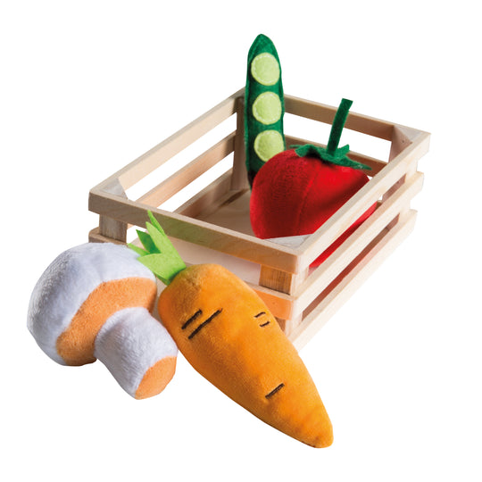 Ensembles alimentaires, 4 paniers avec accessoires pour l’épicerie et la cuisine pour enfant