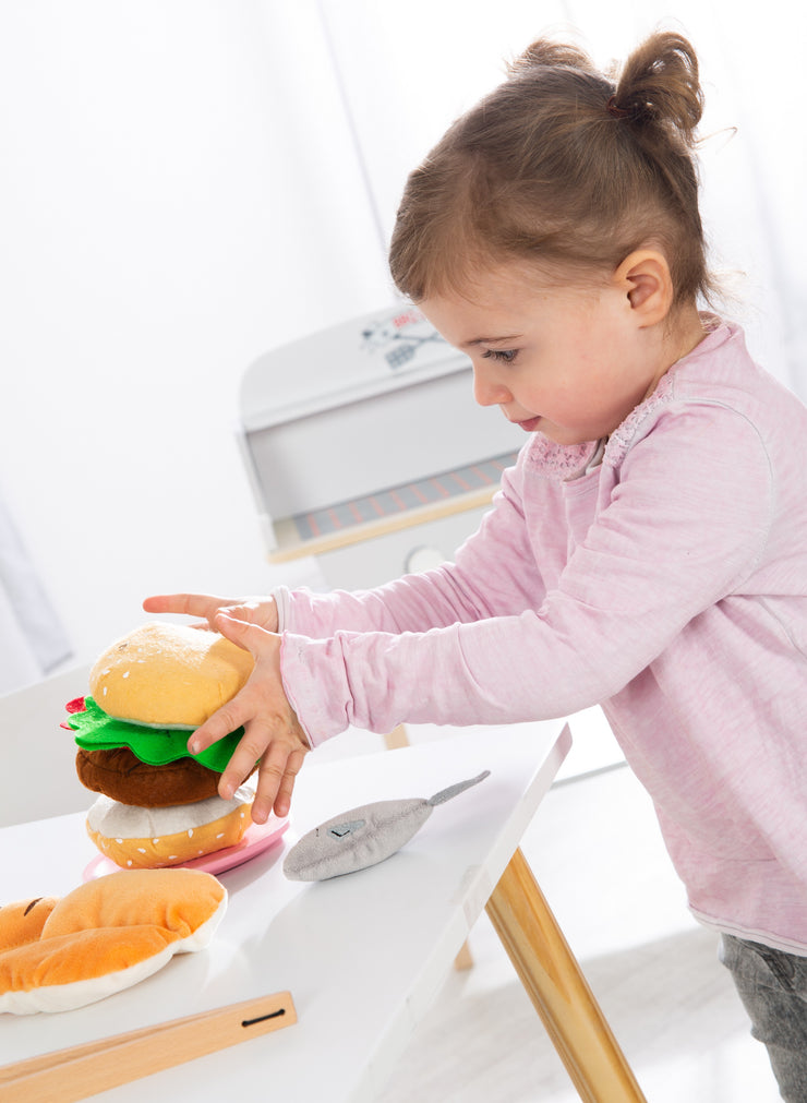 Accessoires Set BBQ, 14 pièces, correspondant au Roba Barbecue Grill, garçons et filles de 3 ans
