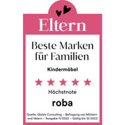 Beistellbett 2in1 'safe asleep®' mit Barriere & Matratze - für alle Elternbetthöhen - Holz taupe