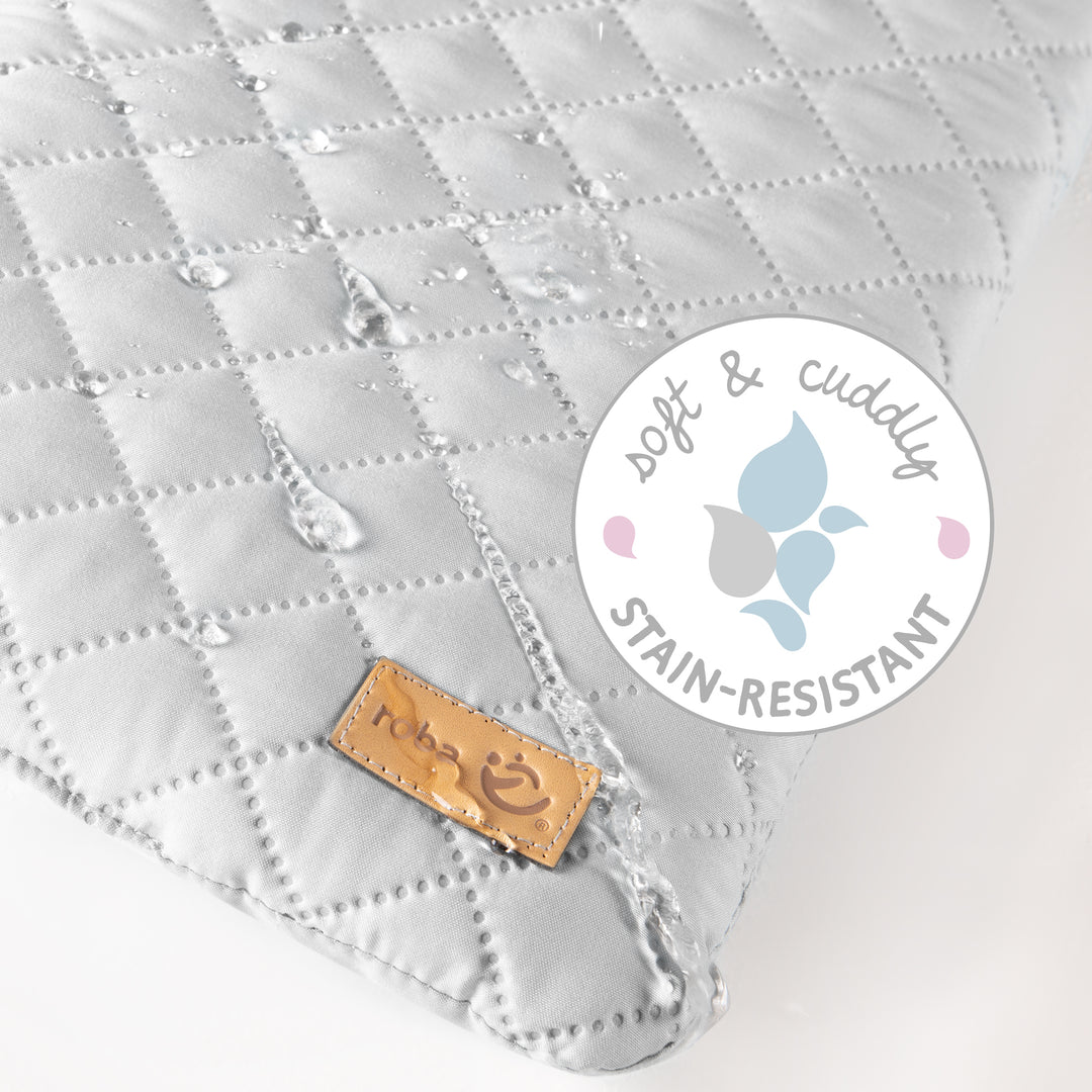 Cameretta per bambini 'roba Style' incl. Fasciatoio e letto laterale, con rete a doghe, 60 x 120 cm, bianco