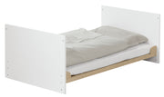 Kindermöbelset 'Gabriella' inkl. Babybett 70 x 140 cm, breiter Wickelkommode & Schrank 3-türig